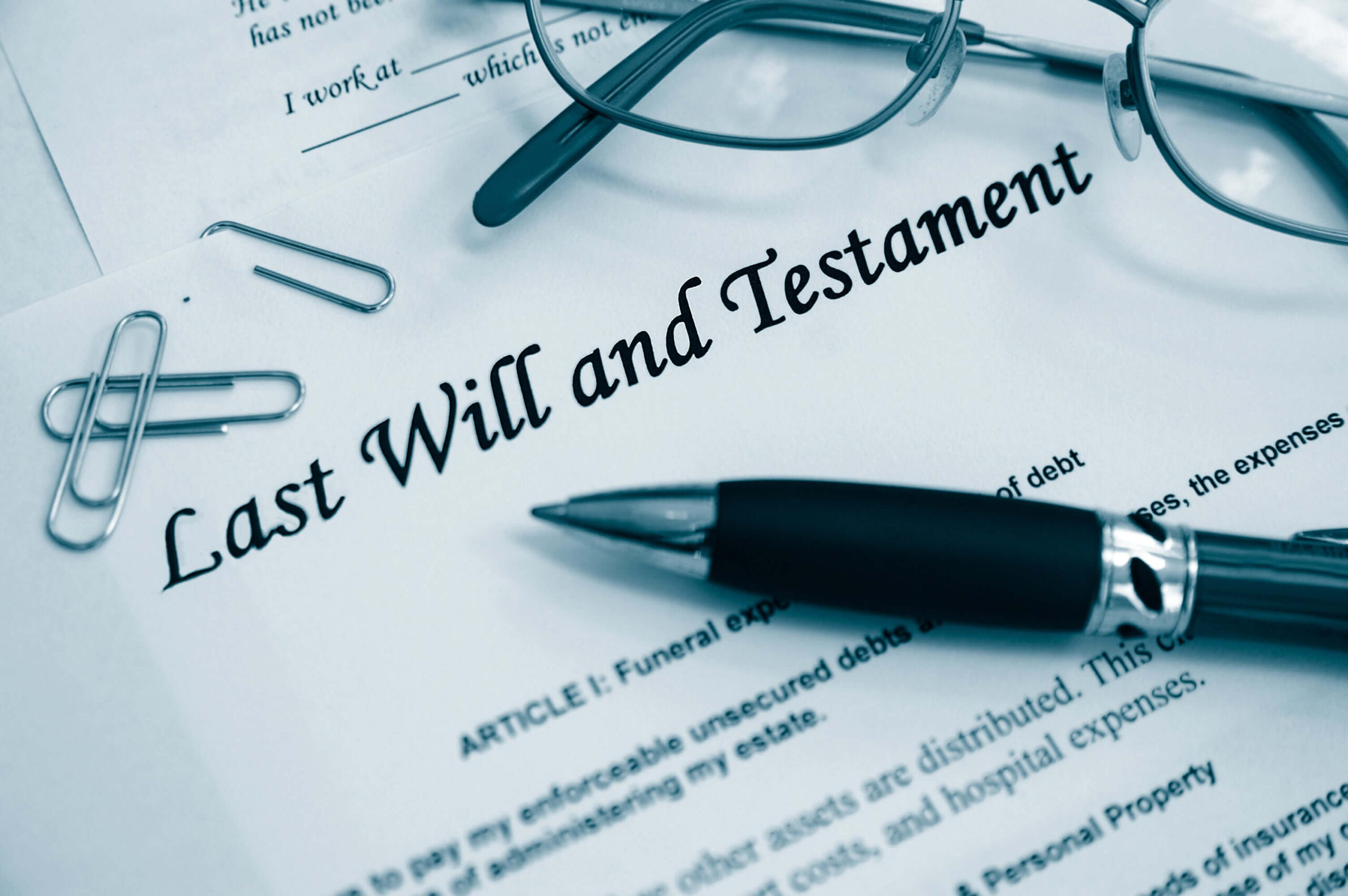 Understand why having a legal will can be advantageous